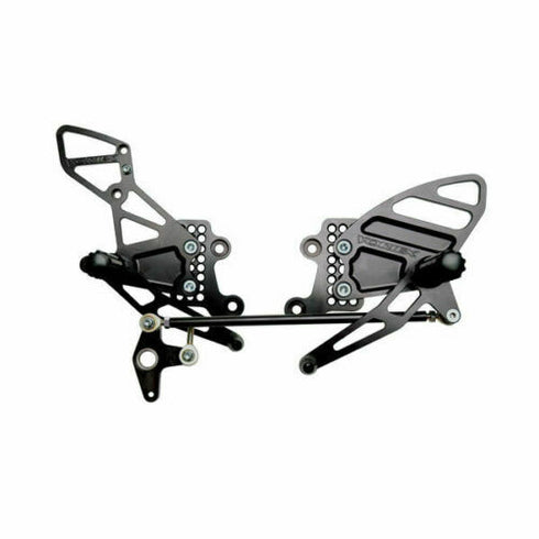 Vortex Adjustable Rearsets Honda CBR1000RR 2004-2007 / CBR600RR 2003-2006